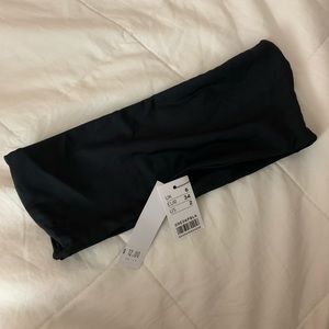 SOLD❗️2/$10 NWT Topshop Black Bandeau bra!